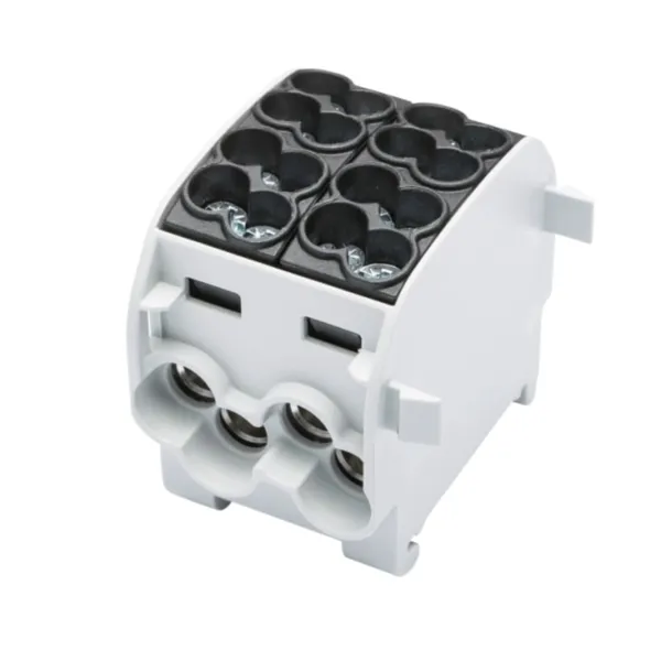 SCB 25-2 Branch distribution block Al/Cu 80120 SIMBLOCK black image 1