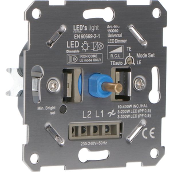 Universal Dimmer - 3-150W LED 10-400W - Leading/Trailing Edge - 2-Way image 1