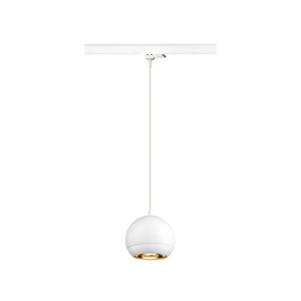 LIGHT EYE150 3~ pendant lamp GU10 max. 1x 13W matt white image 1