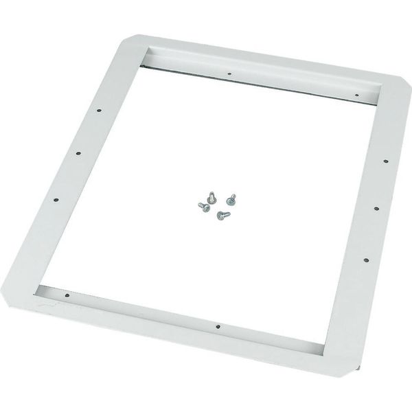 Add-on frame, for protective cover, IZMX40, grey image 2