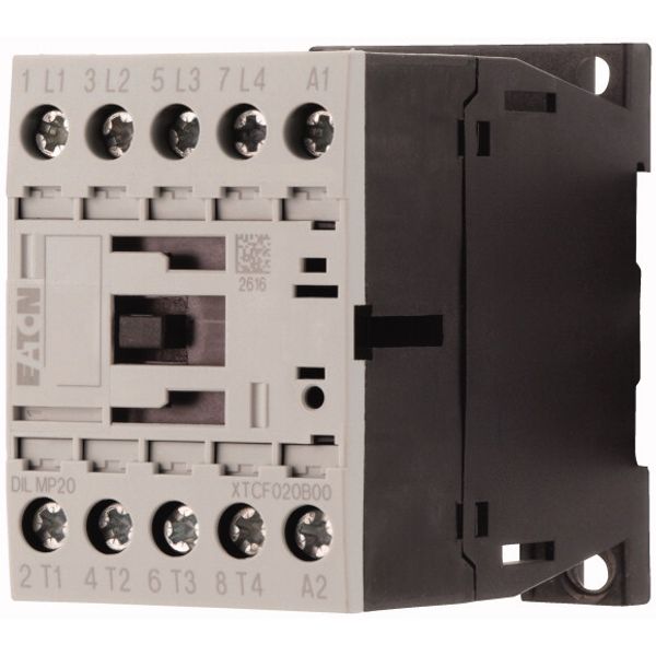 Contactor, 4 pole, AC operation, AC-1: 22 A, 230 V 50/60 Hz, Screw terminals image 3