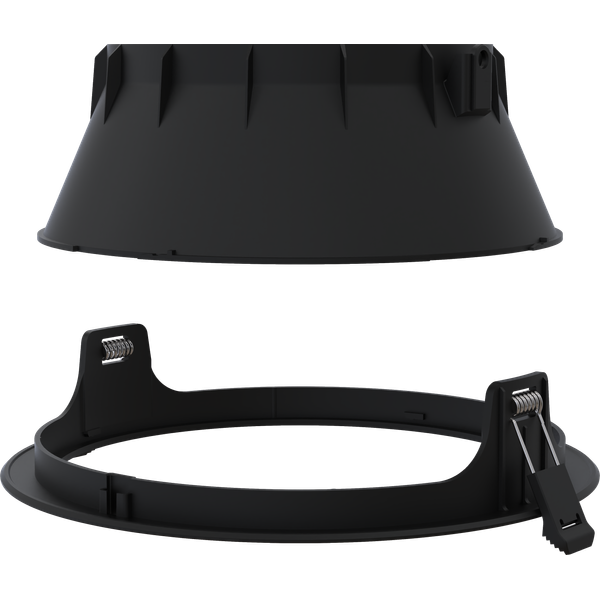 Comfort Dual Output Reflector and Trim Black image 3