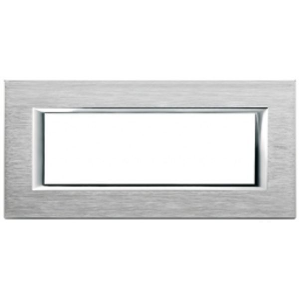 COVER PLATE 6M CHROME image 1