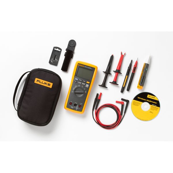 FLK-3000FC/1AC-II Electrician's DMM voltage tester and accessory kit image 1