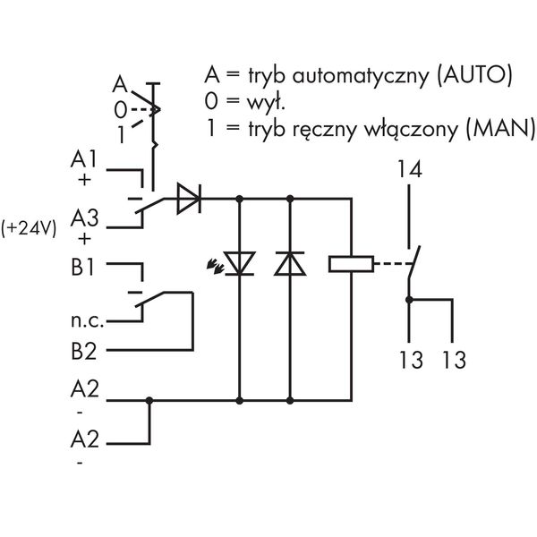 Relay module Nominal input voltage: 24 VDC 1 make contact gray image 5