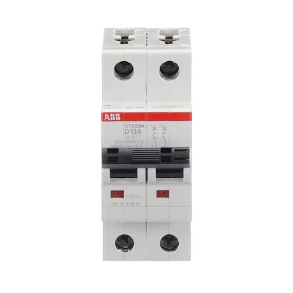 ST202M-D13 Miniature Circuit Breaker - 2P - D - 13 A image 1