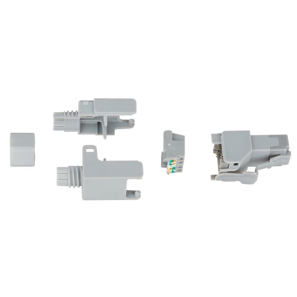 RJ45 plug C6a UTP, on-site installable,f.solid wire,straight image 5