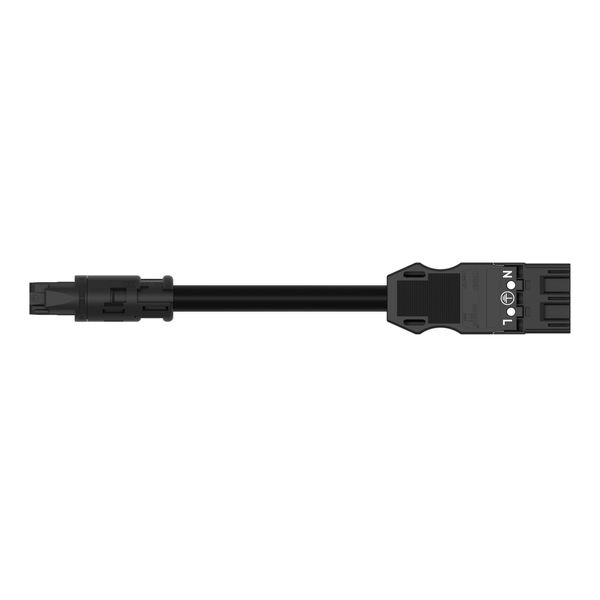 pre-assembled adapter cable Cca Socket/plug MIDI black image 2