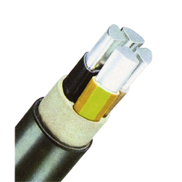 PVC Insulated Heavy Current Cable E-AY2Y-O 3x240/120sm, bk image 1
