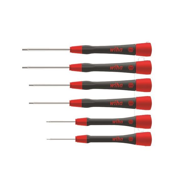 Fine screwdriver set PicoFinish Hex, 6 pcs. with holder image 2