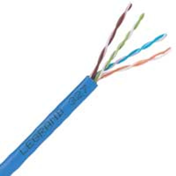 Cable category 6 U/UTP 4 pairs LSZH 305 meters  032754 image 1