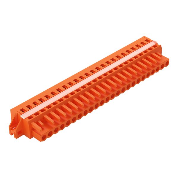 1-conductor female connector CAGE CLAMP® 2.5 mm² orange image 1