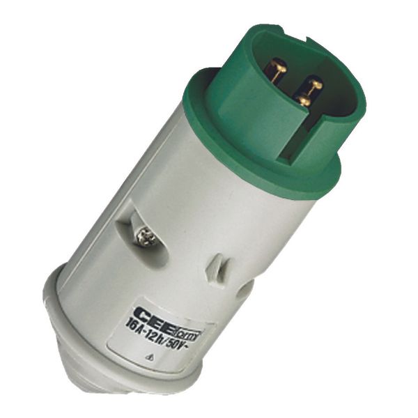 Mennekes Plug, 16A3p4h, low voltage, IP44 638A image 1