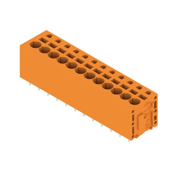 PCB terminal, 5.00 mm, Number of poles: 12, Conductor outlet direction image 3