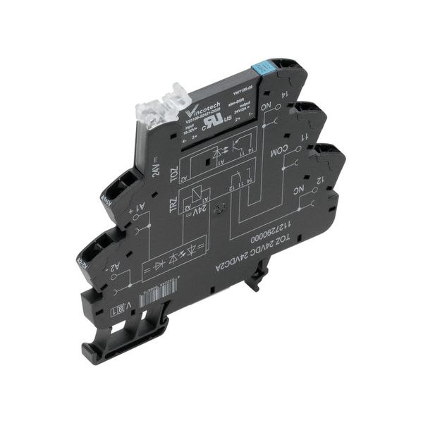 Solid-state relay, 5 V DC ±20 %, Free-wheeling diode, Reverse polarity image 1