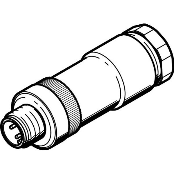 NECU-S-M12G4-D-IS Plug image 1