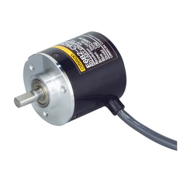Rotary Encoder, incremental, 600ppr, 5-24 VDC, 3-phase, NPN output, 0. image 3