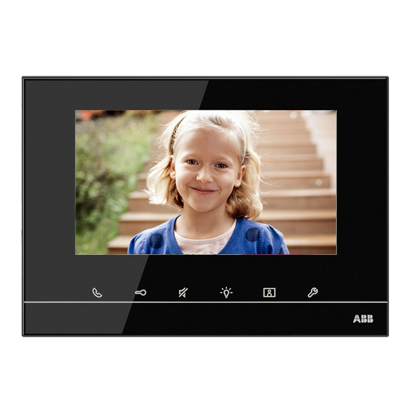 DP7-S-625-02 ABB-free@home Touch 7",Black image 2