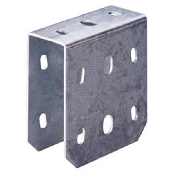 DOUBLE FLANGE FOR 40-TYPE CEILING FIXING - FINISHING: HDG image 2