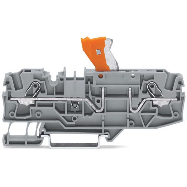 2-conductor disconnect terminal block image 1