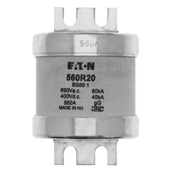 Fuse-link, low voltage, 560 A, AC 660 V, BS88, 74 x 112 mm, gL/gG, BS image 6