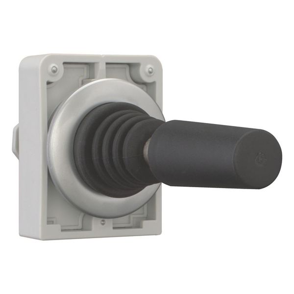 Joystick, Flat Front (drilling dimensions 30.5 mm), vertically momentary, with metal shaft, 2 positions, Metal bezel image 6