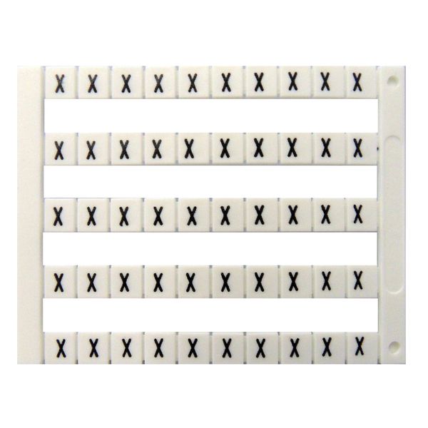 Marking tags Dekafix DY 5 printed with "X" (50 times) image 1