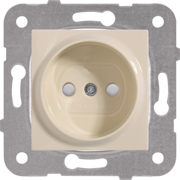 Karre Plus-Arkedia Beige (Quick Connection) Child Protected Socket image 1