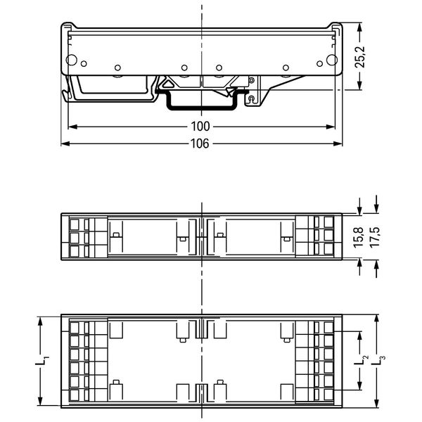 Track section Size 2 gray image 1