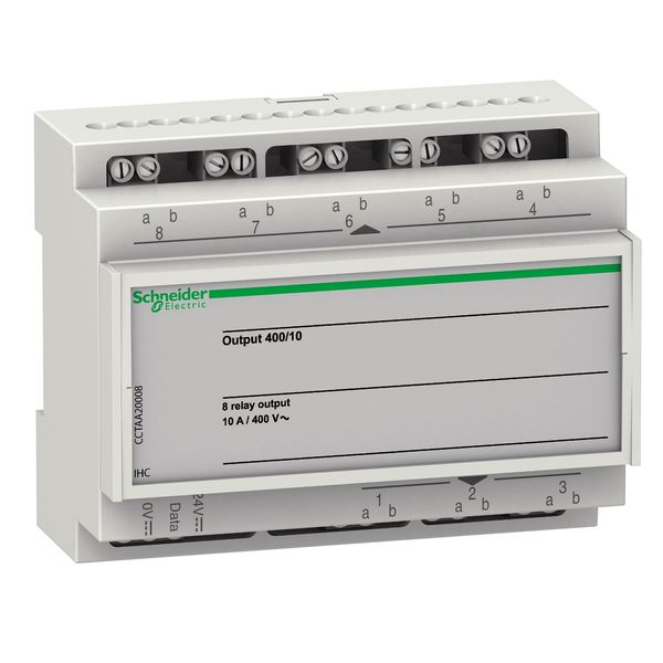 ELSO IHC - output module - 8 outputs - 6 pole - 230/400 V AC 10 A cos(f)=0.6 image 4