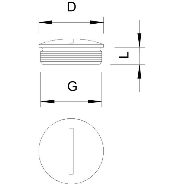 168 MS M20 Screw plug  M20 image 2