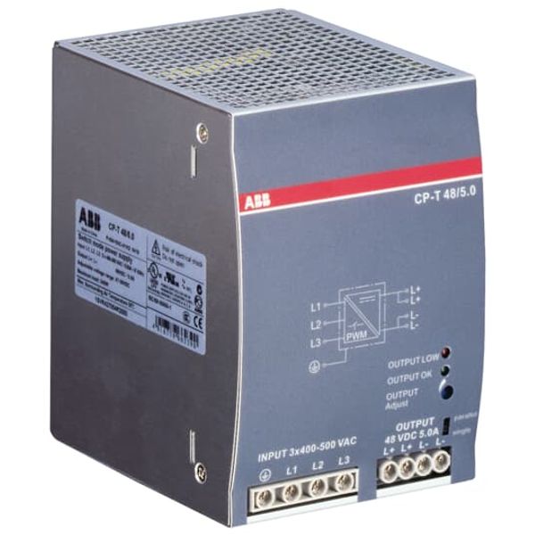 CP-T 48/5.0 Power supply In: 3x400-500VAC Out: 48VDC/5.0A image 3