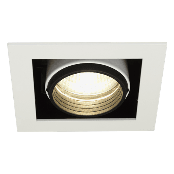Unity Square Retractable Downlight Switch Dim Emergency image 1