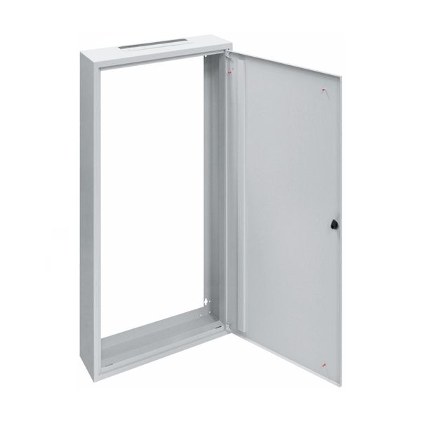 Wall-mounted frame 2A-24 with door, H=1195 W=590 D=250 mm image 1