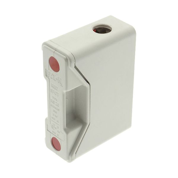 Fuse-holder, LV, 20 A, AC 690 V, BS88/A1, 1P, BS, front connected, white image 11