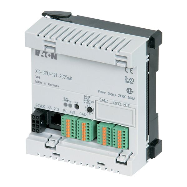Compact PLC, expandable, 24 V DC, RS232, RS485(RS232), 2xCAN image 3