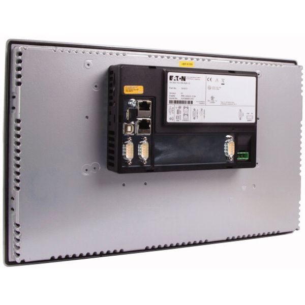 User interface with PLC, 24VDC, 15.6-inch PCT widescreen display, 1366x768 pixels, 2xEthernet, 1xRS232, 1xRS485, 1xCAN, 1xSD card slot image 5