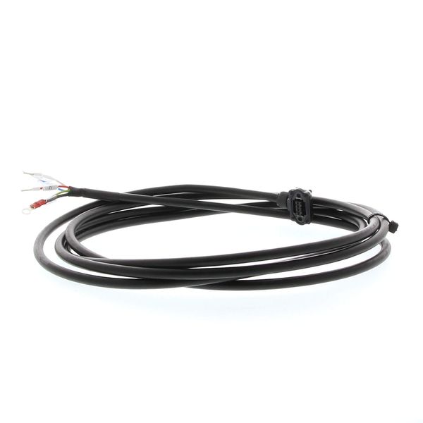 G5 series servo motor power cable, 10 m, non braked, 50-750 W image 1