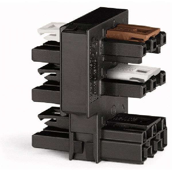 Distribution connector for switches Single-pole switch and series circ image 3