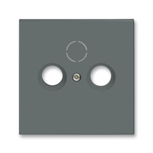 5011M-A00300 61 Cover plate for Radio/TV/SAT socket outlet image 1