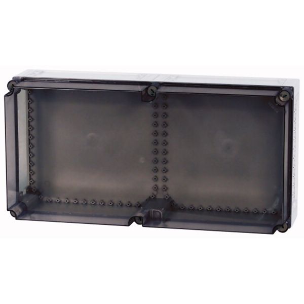 Insulated enclosure, top+bottom open, HxWxD=750x375x225mm image 1