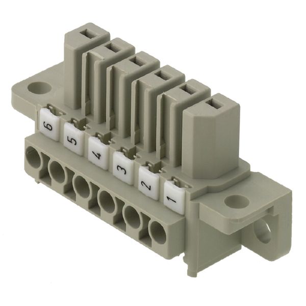 PCB plug-in connector (board connection), 7.00 mm, Number of poles: 6, image 1