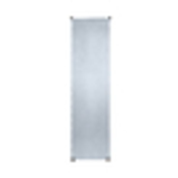 Mounting plate H=2000 W=600 mm, 3 mm galvanized sheet steel image 2