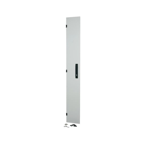 Connection area door, closed, HxW=1625x220mm, IP55, grey image 3