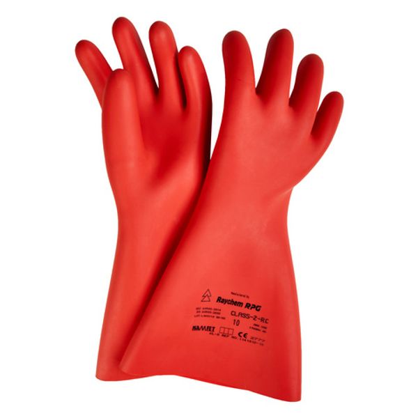 Insulating gloves class 2 cat. RC for live working -17,000V, size 9 image 1
