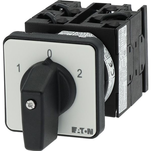 Multi-speed switches, T0, 20 A, flush mounting, 4 contact unit(s), Contacts: 8, 60 °, maintained, With 0 (Off) position, 1-0-2, Design number 8441 image 5