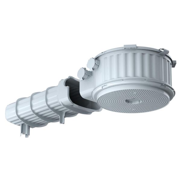 Installation housing, HaloX® 180 w. front part magn. holder + tunnel 325 image 1