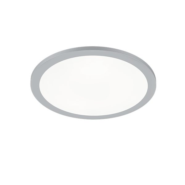 Tiberius LED ceiling lamp 30 cm grey image 1