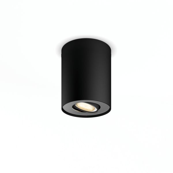 Pillar Hue single spot black 1x5W 230V image 1