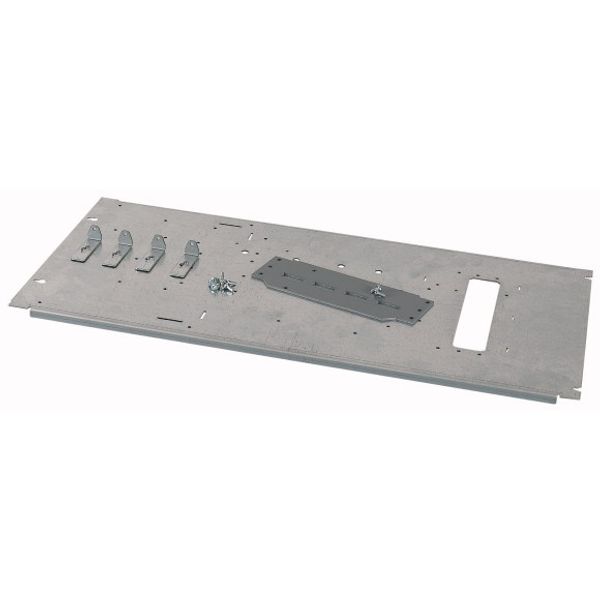 Mounting plate for  W = 800 mm, NZM3 630A, vertical image 1